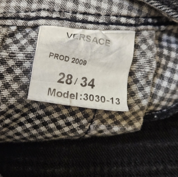 Versace Model 3030-13 Vintage 2009 Size 28×34 EUC Rare!!! - Picture 8 of 12